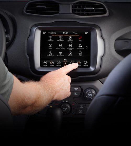 2025 Jeep Renegade Uconnect Apple CarPlay Alexa More